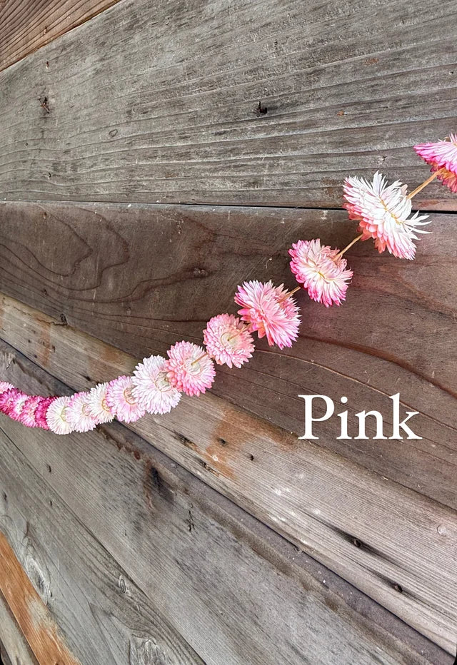 Strawflower Garlands