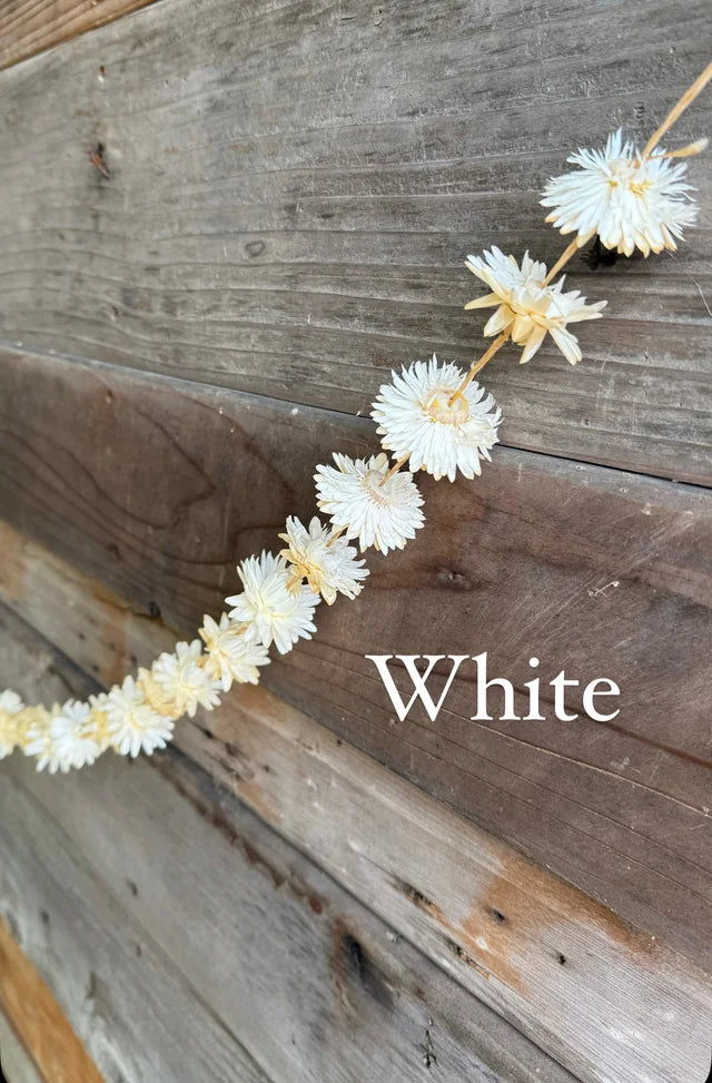 Strawflower Garlands