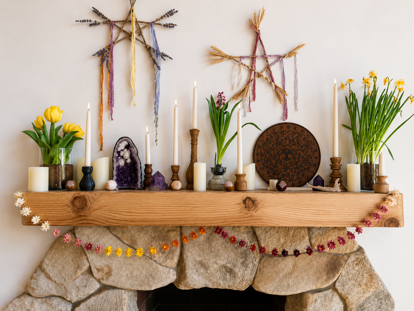 Strawflower Garlands