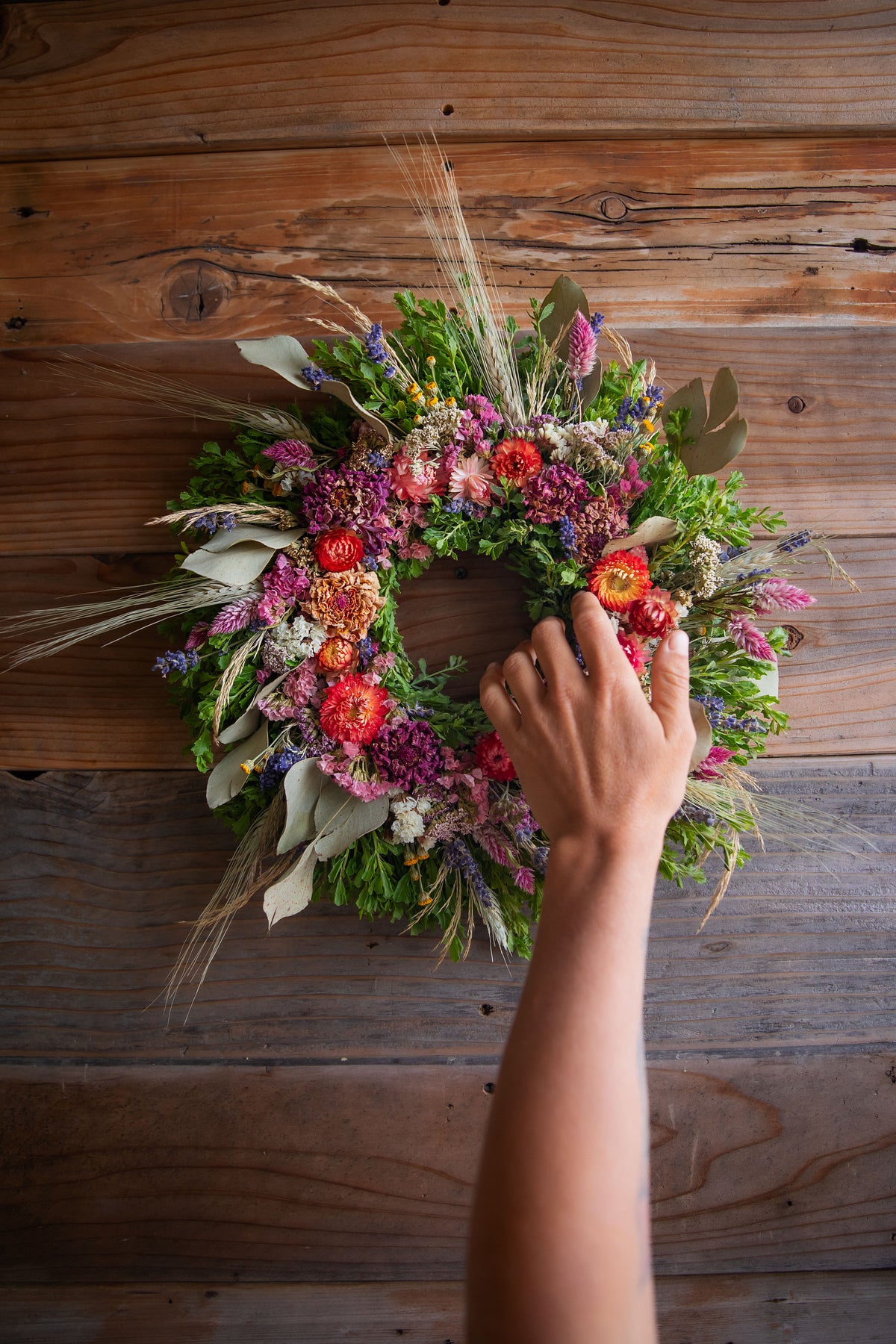 Everlasting Wreath Workshop at Huntress